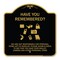 Signmission Have You Remembered We Are Not Responsible for Personal Items Left in Vehicles Double, BG-1818-23909 A-DES-BG-1818-23909 - alternate 1